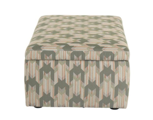 Jonathan Louis Accents Multi-colored Storage Ottoman large image number 4