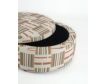 Jonathan Louis Goertel Copper Round Storage Ottoman small image number 3