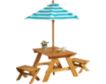 Kidkraft Casual Kid Picnic Table Set with Umbrella small image number 1