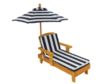 Kidkraft Casual Kid Outdoor Chaise & Umbrella small image number 1
