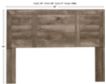 Kith Furniture Gray Full/Queen Headboard small image number 4
