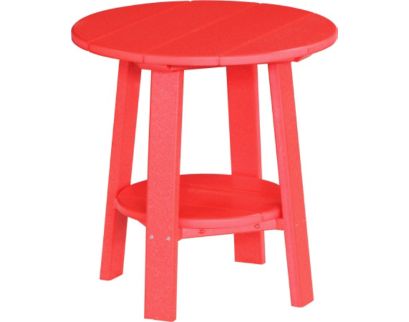 Amish Outdoors Deluxe 22-Inch Red Side Table