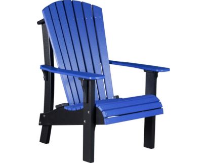 Amish Outdoors Royal Blue/Black Tall Adirondack Chair