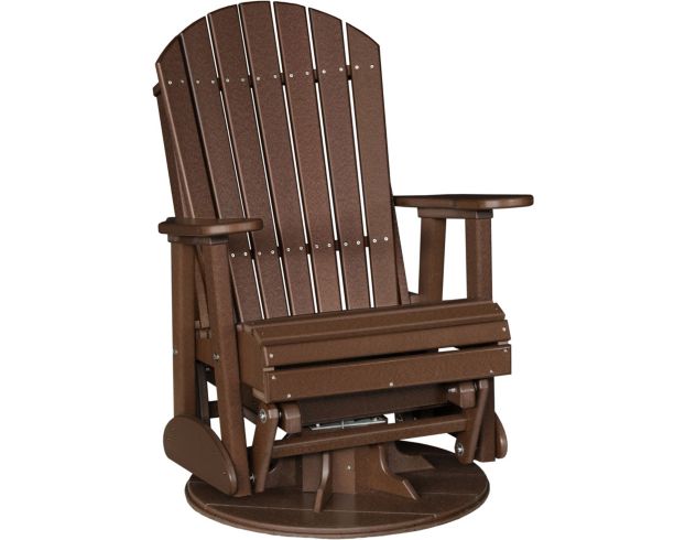 Amish Outdoors Adirondack Outdoor Swivel Glider Chair large image number 1