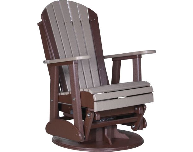 Amish Outdoors Adirondack Outdoor Swivel Glider Chair large image number 1
