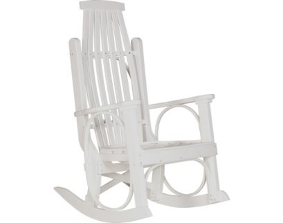 Amish Outdoors Grandpa White Rocker