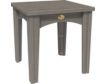 Amish Outdoors Polywood Island Gray End Table small image number 1