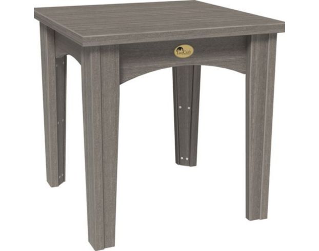 Amish Outdoors Polywood Island Gray End Table large image number 1