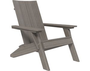 Amish Outdoors Coastal Gray Urban Adirondack Chair