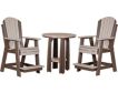 Amish Outdoors 2 Balcony Adirondack Chairs & Table small image number 1