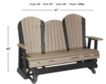 Amish Outdoors Deluxe Adirondack Outdoor Glider Sofa with Console small image number 3