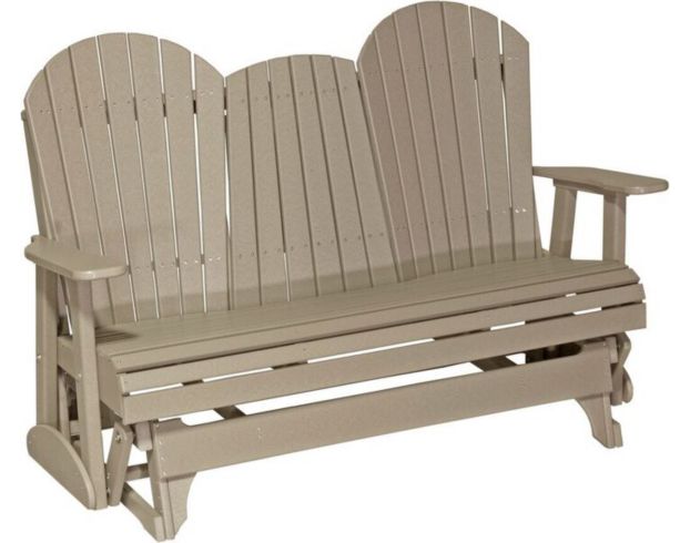 Amish Outdoors Deluxe Adirondack Outdoor Glider Sofa with Console large image number 1