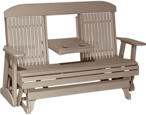 Outdoor glider outlet sofa set