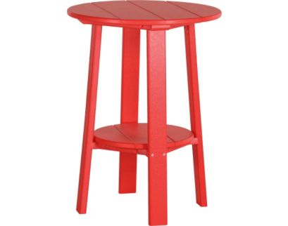 Amish Outdoors Deluxe 28-Inch Red Side Table