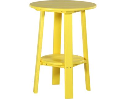 Amish Outdoors Deluxe 28-Inch Yellow Side Table