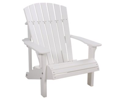 Amish Outdoors Deluxe White Adirondack Chair