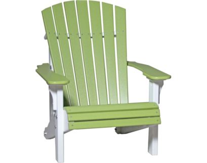 Amish Outdoors Deluxe Lime/White Adirondack Chair