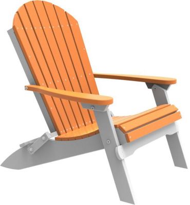 Amish Outdoors Folding Adirondack Chair, Amish Made Outdoor Furniture