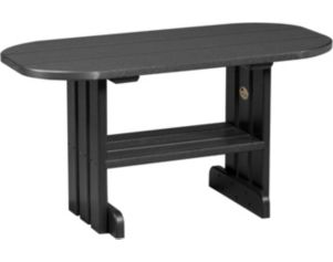 Amish Outdoors Adirondack Deluxe Coffee Table Black