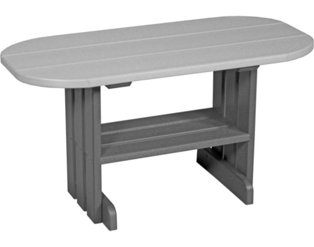 Amish Outdoors Adirondack Deluxe Coffee Table Gray/Slate large image number 1