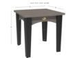 Amish Outdoors Island Coastal Gray Outdoor Side Table small image number 2