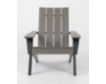 Amish Outdoors Urban Coastal Gray/Black Adirondack Chair small image number 1