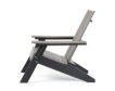 Amish Outdoors Urban Coastal Gray/Black Adirondack Chair small image number 3