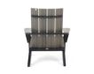 Amish Outdoors Urban Coastal Gray/Black Adirondack Chair small image number 4