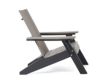 Amish Outdoors Urban Coastal Gray/Black Adirondack Chair small image number 6