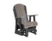 Amish Outdoors Deluxe Coastal Gray/Black Adirondack Glider Chair small image number 5