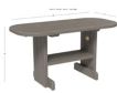 Amish Outdoors Coastal Gray Outdoor Coffee Table small image number 2