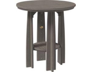 Amish Outdoors Coastal Gray Balcony Dining Table