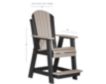 Amish Outdoors 2 Balcony Adirondack Chairs & Table small image number 3