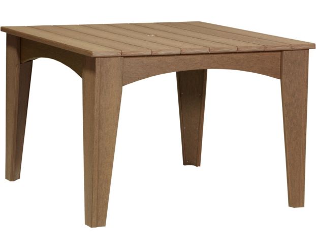 Amish Outdoors Island Square Outdoor Dining Table large image number 1