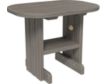 Amish Outdoors Deluxe Coastal Gray Oval End Table small image number 1