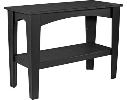 Amish Outdoors Island Black Buffet Table