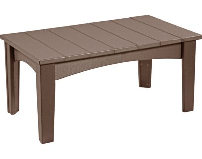 Amish Outdoors Island Chestnut Coffee Table