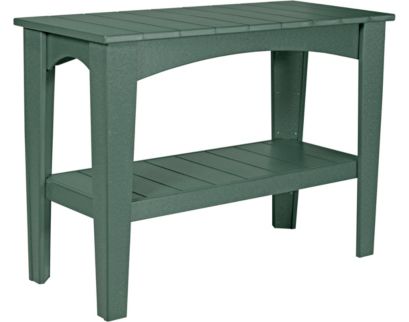 Amish Outdoors Island Green Buffet Table