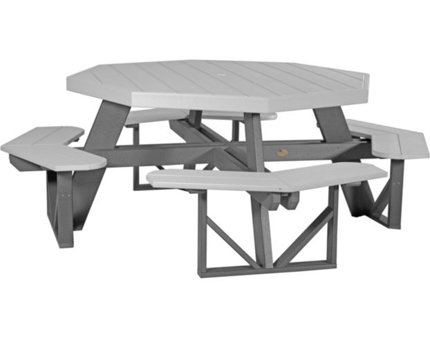 Amish Outdoors Octagon Picnic Table large image number 1
