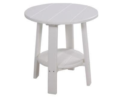 Amish Outdoors Deluxe 22-Inch White Side Table