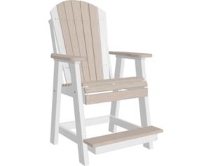 Amish Outdoors Balcony Poly Chair Birch/White