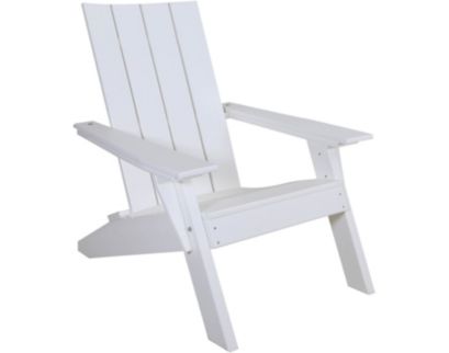 Amish Outdoors Urban White Adirondack Chair