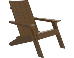 Amish Outdoors Adirondack Urban Chair Chestnut Brown