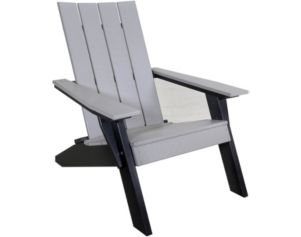 Amish Outdoors Adirondack Urban Chair Gray/Black