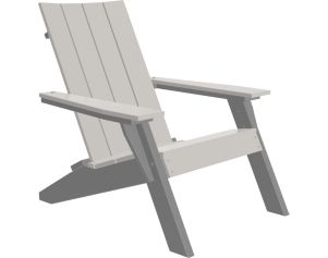 Amish Outdoors Adirondack Urban Chair Dove Gray/Slate