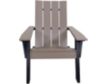 Amish Outdoors Adirondack Urban Chair Weatherwood/Black small image number 1