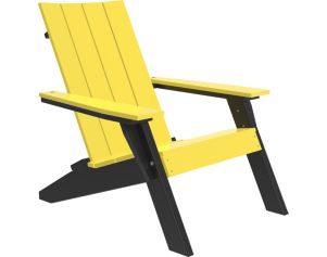 Amish Outdoors Adirondack Urban Chair Yellow/Black