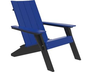 Amish Outdoors Adirondack Urban Chair Blue/Black
