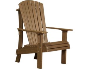 Amish Outdoors Adirondack Royal Chair Antique Mahogany