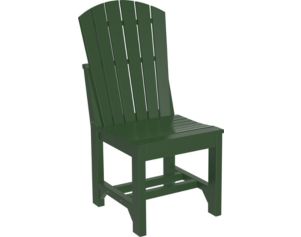 Amish Outdoors Island Adirondack Side Chair Green